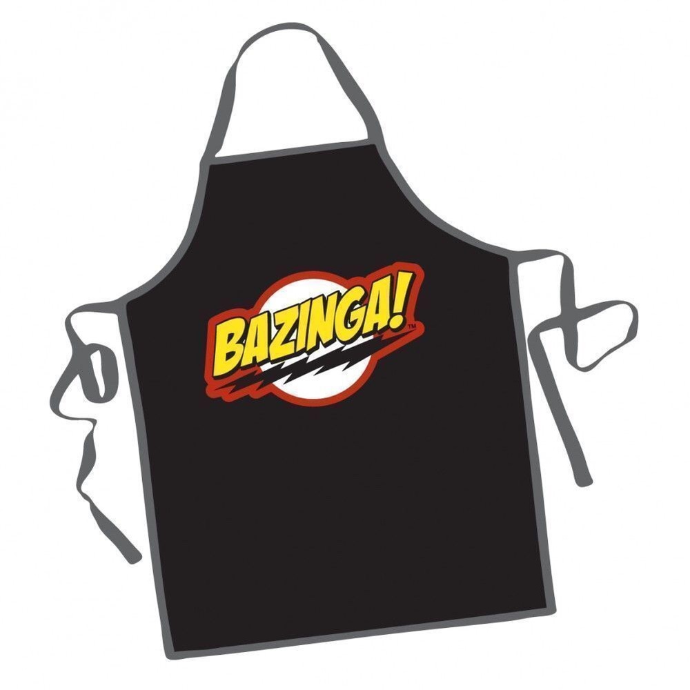 Bazinga Apron Big Bang theory Sheldon